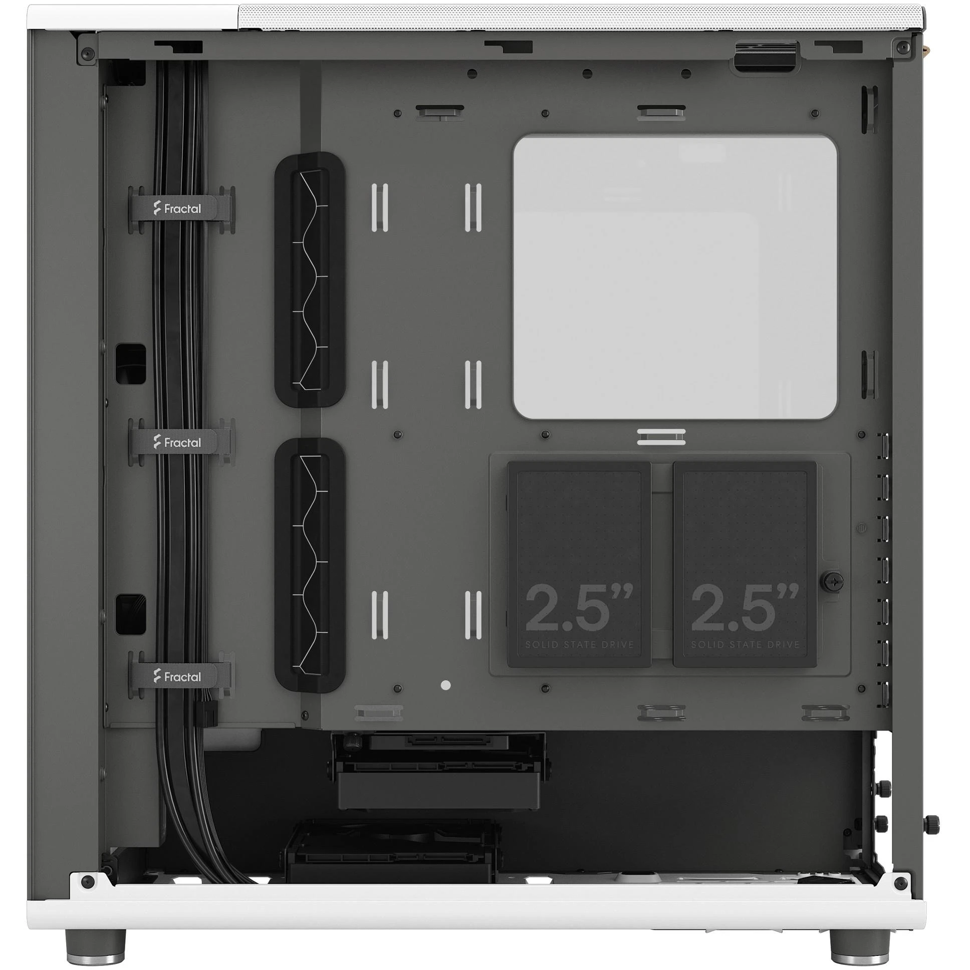 Fractal Design North (Chalk White TGC) kompiuterio korpusas