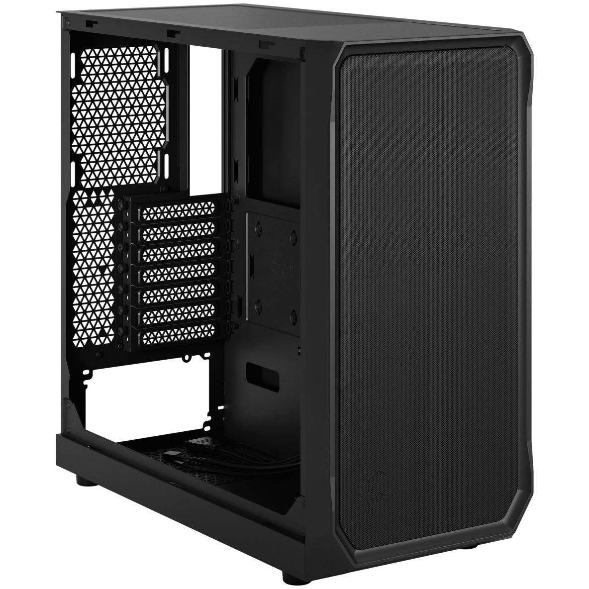 „Fractal Design“ | „Focus 2“ | Šoninis langas | „Juodas Solid“ | „Midi Tower“ | ATX