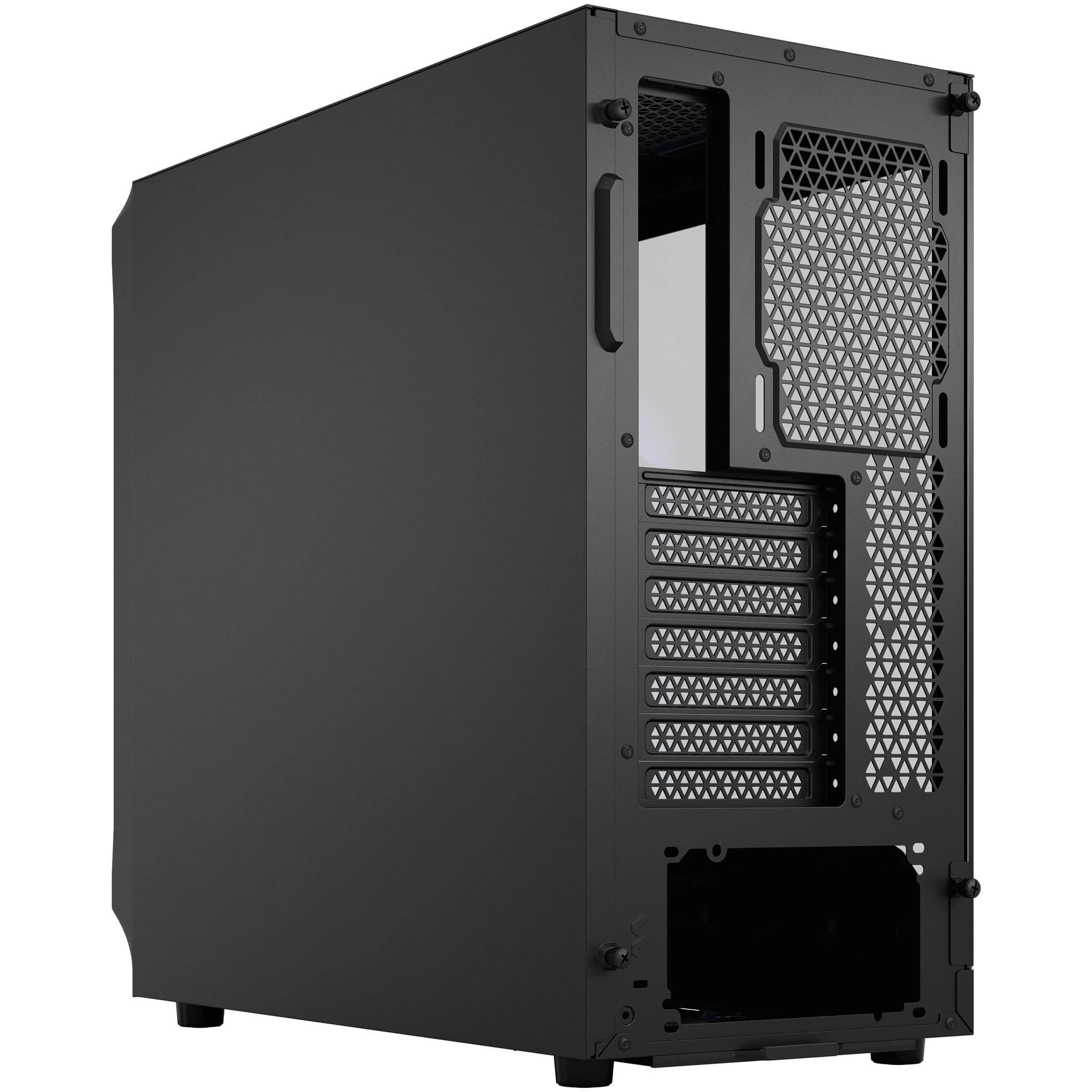 „Fractal Design“ | „Focus 2“ | Šoninis langas | RGB Juodas TG skaidraus atspalvio | Midi bokštas | ATX