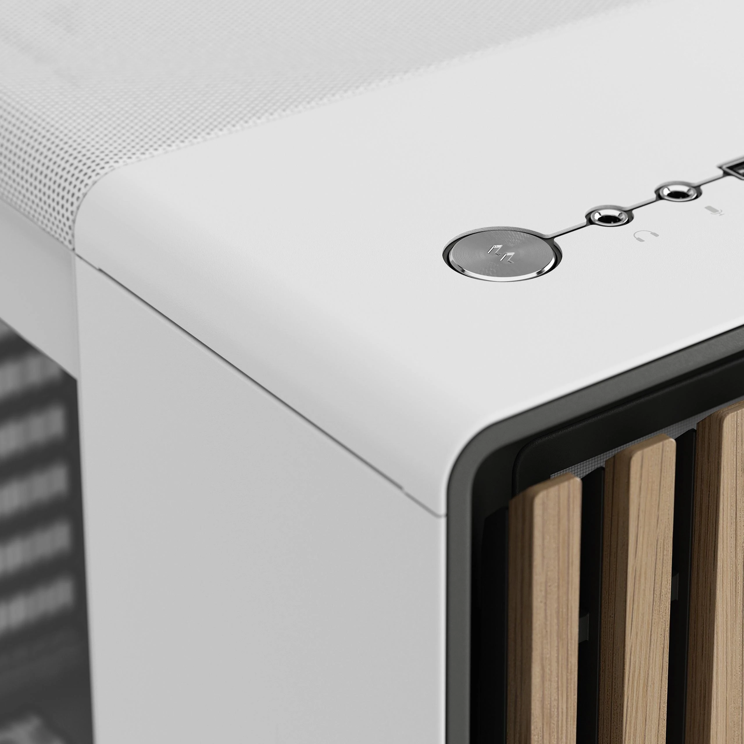 Fractal Design North (Chalk White TGC) kompiuterio korpusas