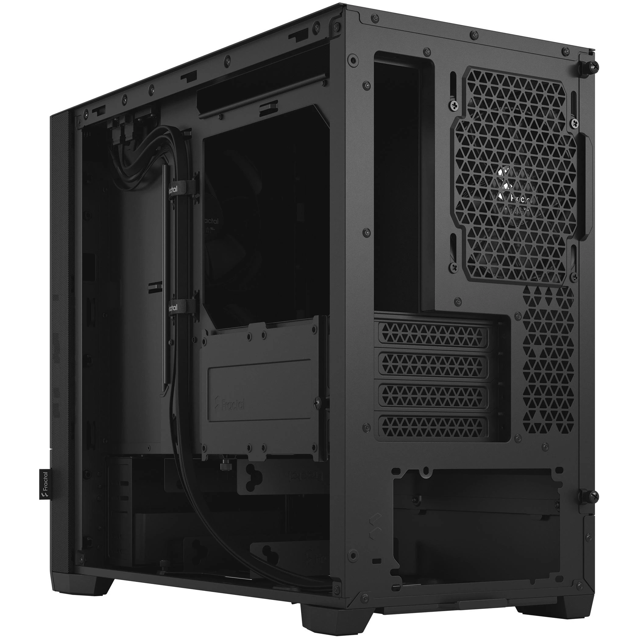 „Fractal Design“ | „Pop Mini Silent“ | Šoninis langas | Juodas Solid | mATX, Mini ITX | ATX