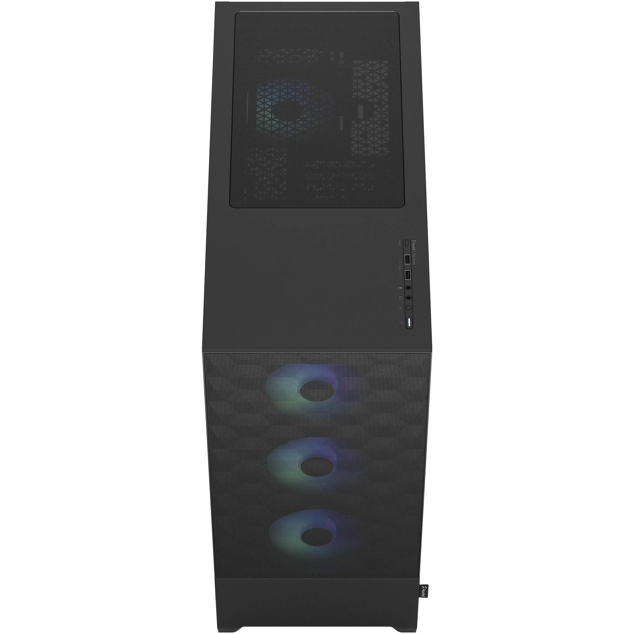 „Fractal Design“ | „Pop XL Air RGB“ | Šoninis langas | Juodas TG skaidraus atspalvio | E-ATX iki 280 mm, ATX, mATX, Mini ITX | ATX