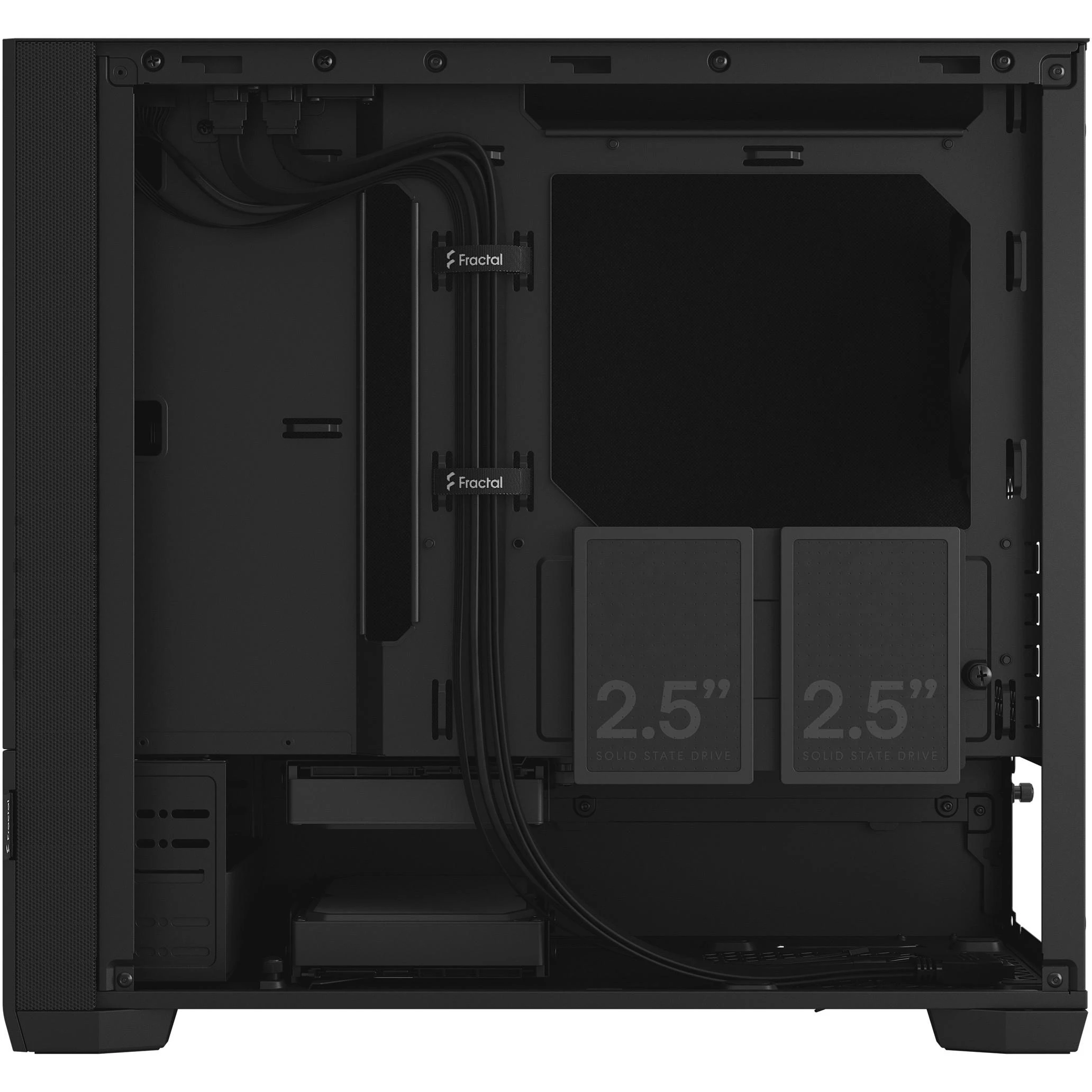 „Fractal Design“ | „Pop Mini Silent“ | Šoninis langas | Juodas Solid | mATX, Mini ITX | ATX