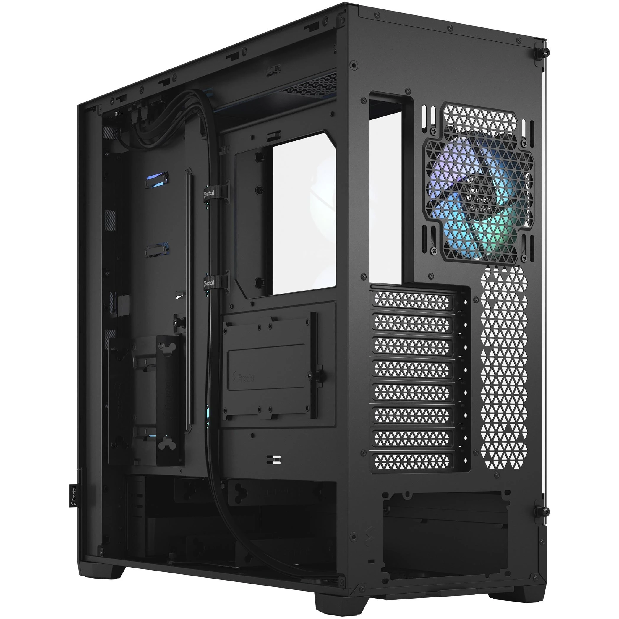 „Fractal Design“ | „Pop XL Air RGB“ | Šoninis langas | Juodas TG skaidraus atspalvio | E-ATX iki 280 mm, ATX, mATX, Mini ITX | ATX