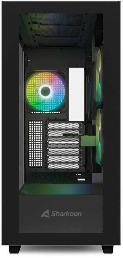 Midi Sharkoon Rebel C60 RGB Juodas