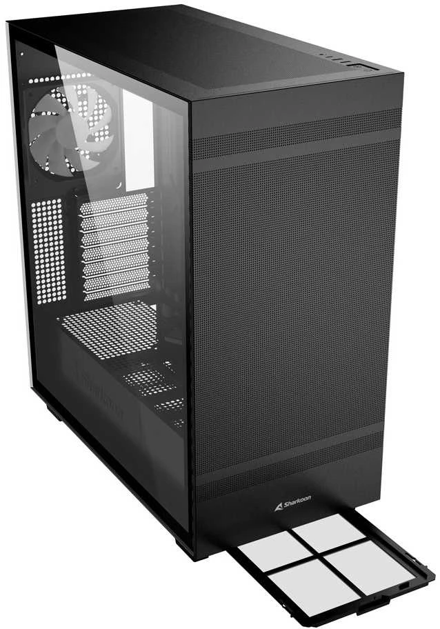 Midi Sharkoon Rebel C50 RGB Juodas