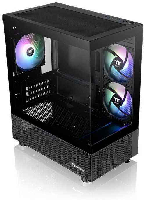 Midi Thermaltake View 170 TG ARGB Juodas