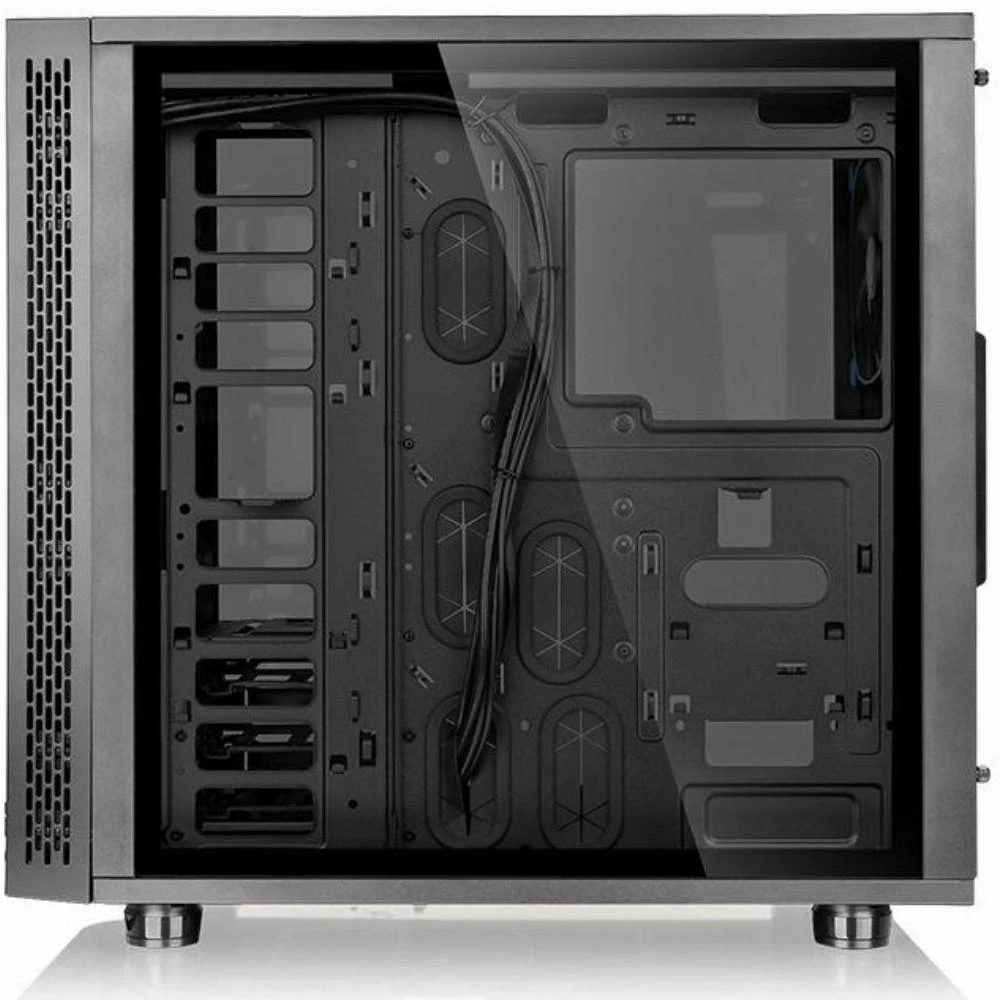 Thermaltake View 31 Tempered Glass Juodas