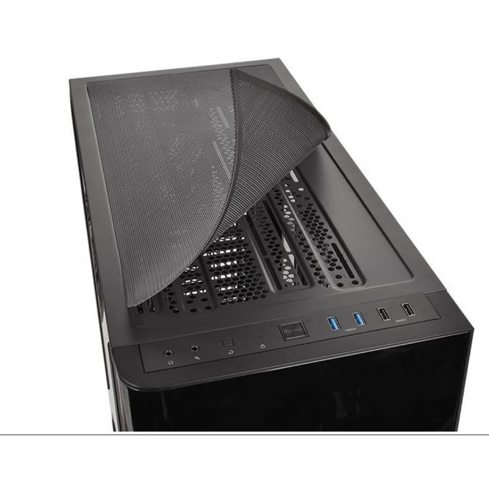 Thermaltake View 31 Tempered Glass Juodas