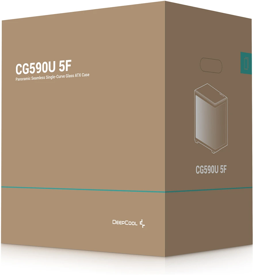 DeepCool CG590U 5F Tower Juodas