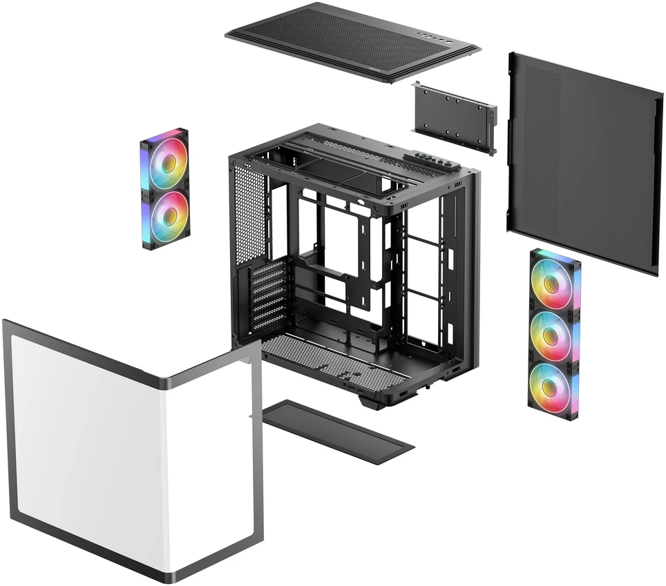 DeepCool CG590U 5F Tower Juodas
