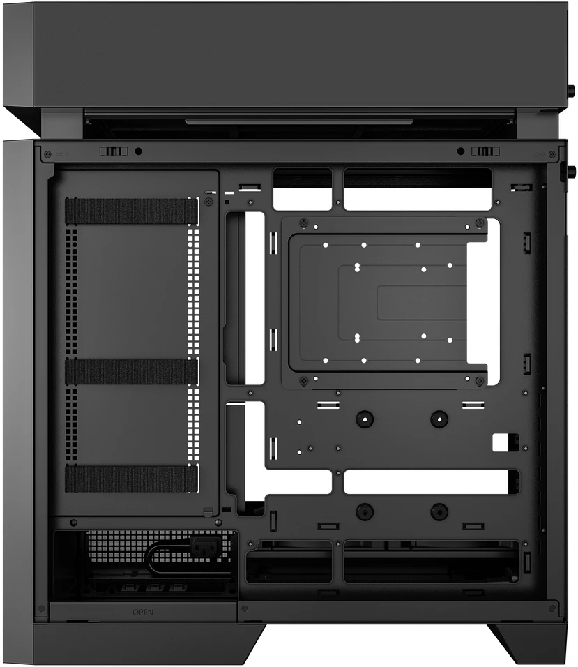 Deepcool Case | CL660 | Juodas | Mid Tower