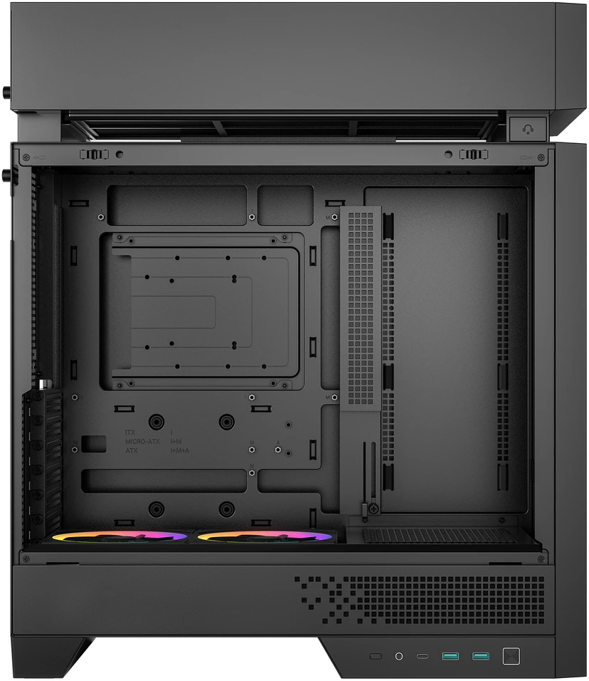 Deepcool Case | CL660 | Juodas | Mid Tower