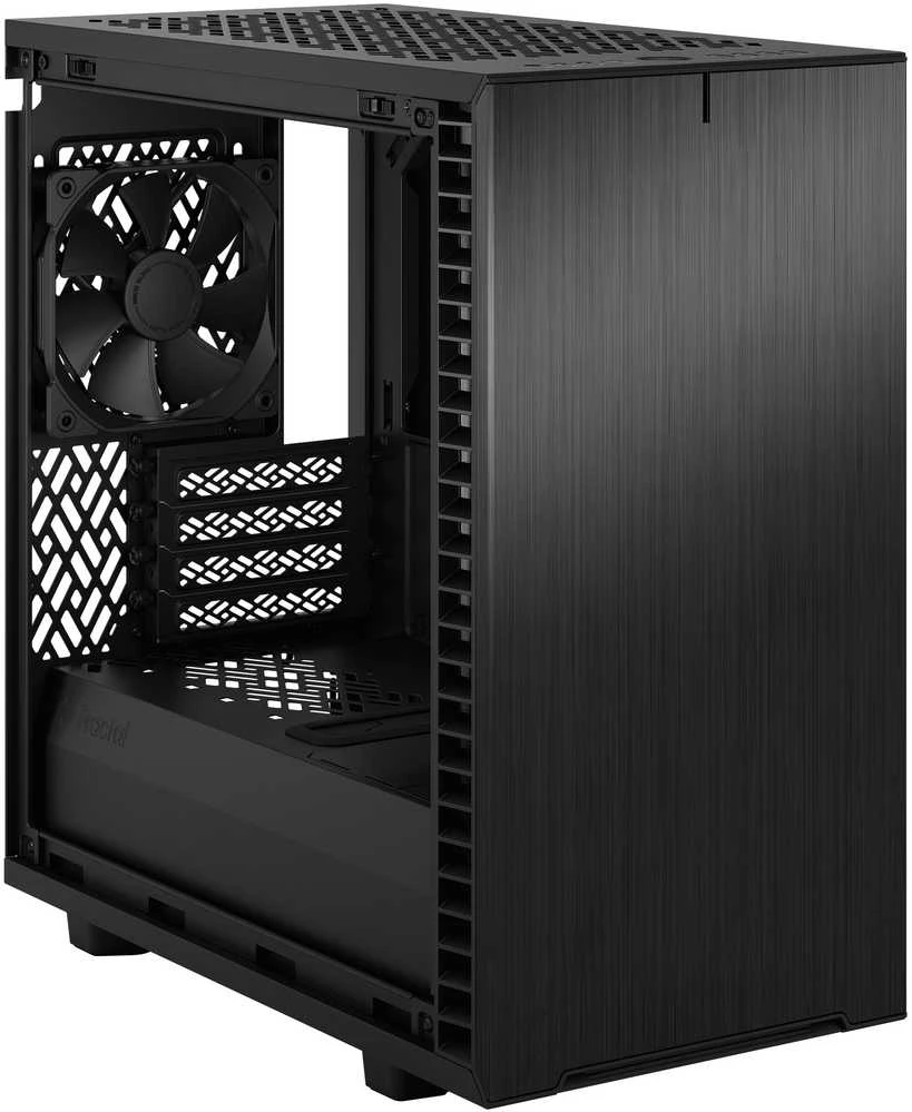 Fractal Design | Define 7 Mini | Juodas Solid | mATX, Mini-DTX, Mini ITX | ATX