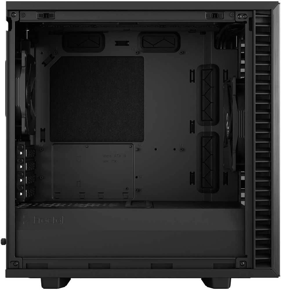 Fractal Design | Define 7 Mini | Juodas Solid | mATX, Mini-DTX, Mini ITX | ATX