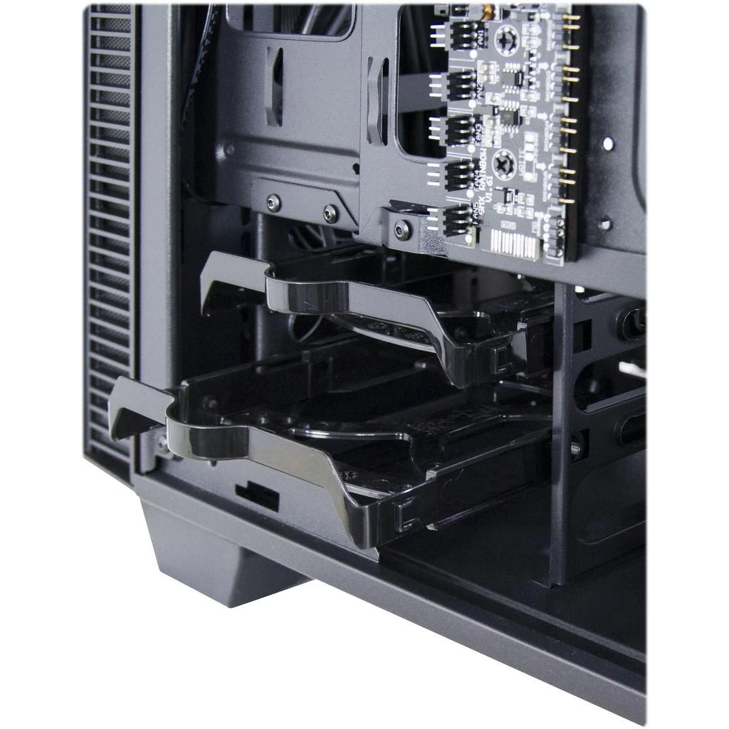 Važiuoklė INTER-TECH X-608 INFINITY MICRO, microATX, RGB, priekinis ir šoninis grūdintas stiklas, be maitinimo šaltinio