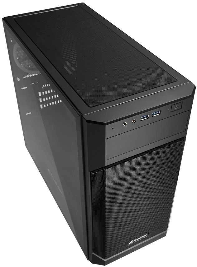 Mini Sharkoon V1000 RGB Juodas