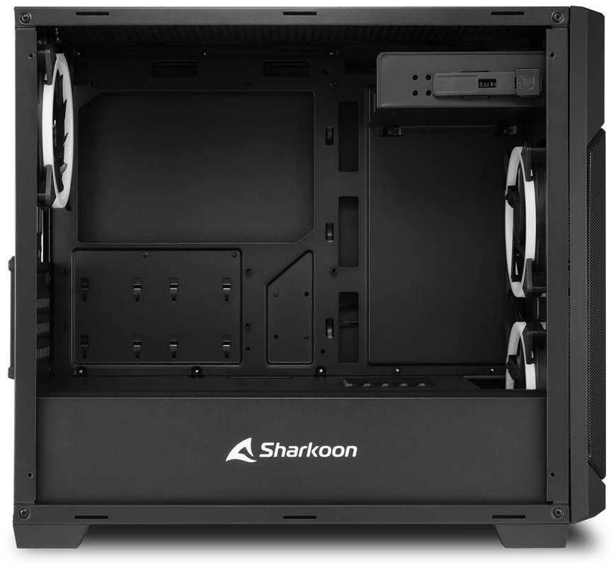 Mini Sharkoon V1000 RGB Juodas
