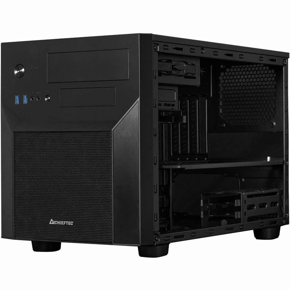 Chieftec CI-02B-OP kompiuterio dėklas Cube Juodas
