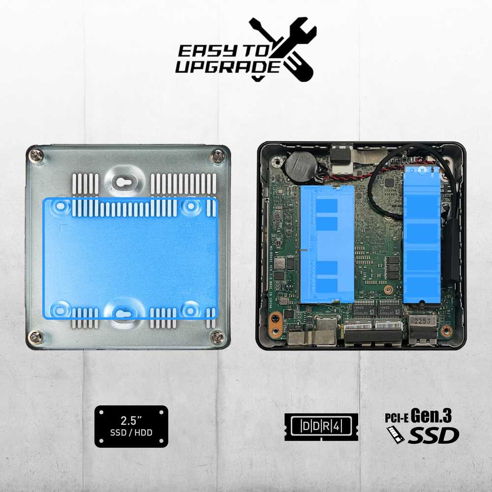 MSI Cubi N ADL N100 4GB/128GB SSD Windows 11 Pro ADL-007DE