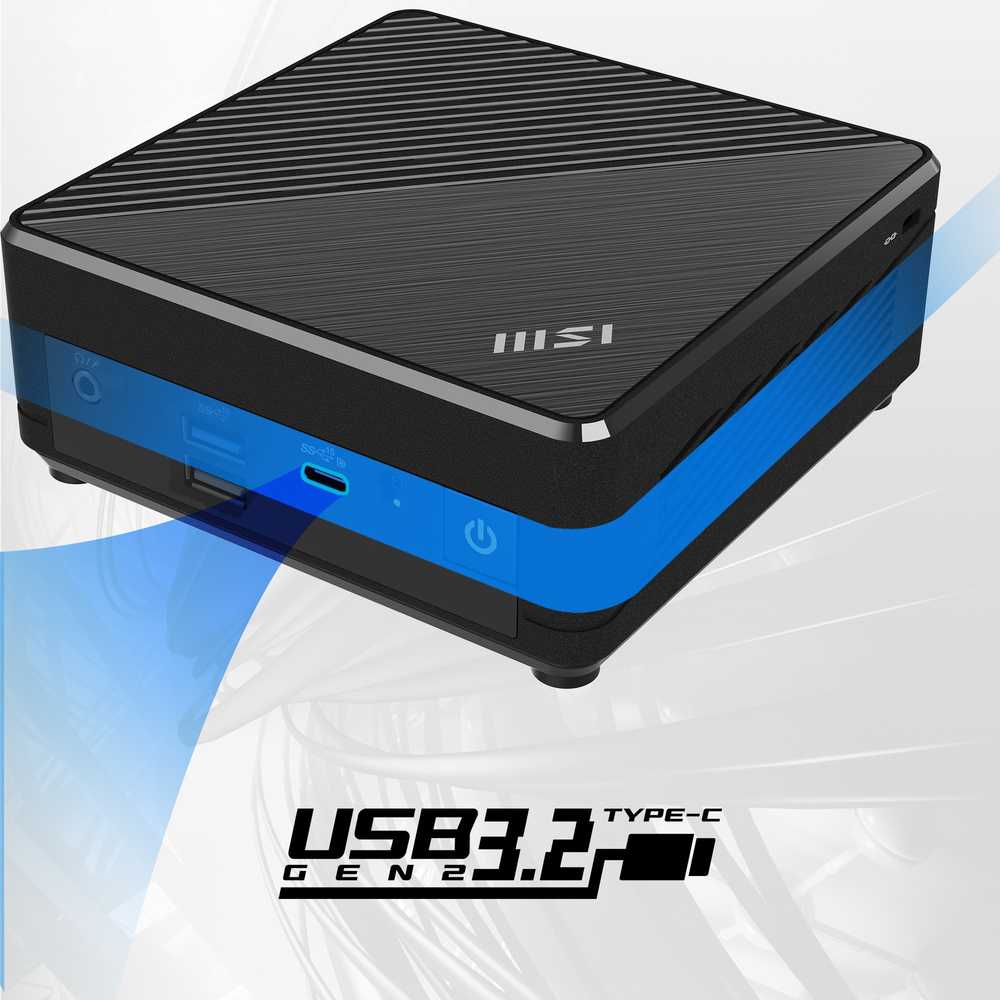 MSI Cubi N ADL N100 4GB/128GB SSD Windows 11 Pro ADL-007DE