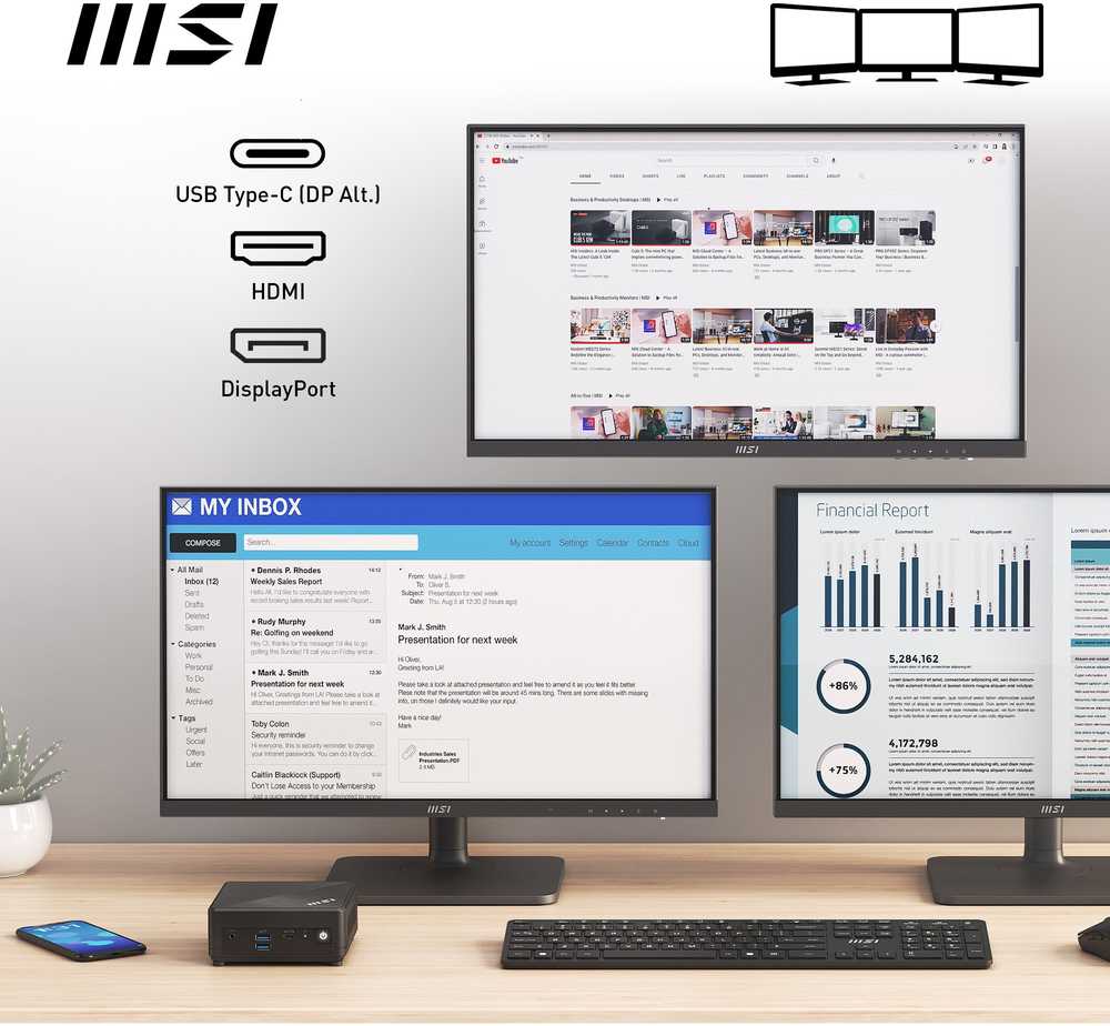 MSI Cubi N ADL N100 4GB/128GB SSD Windows 11 Pro ADL-007DE