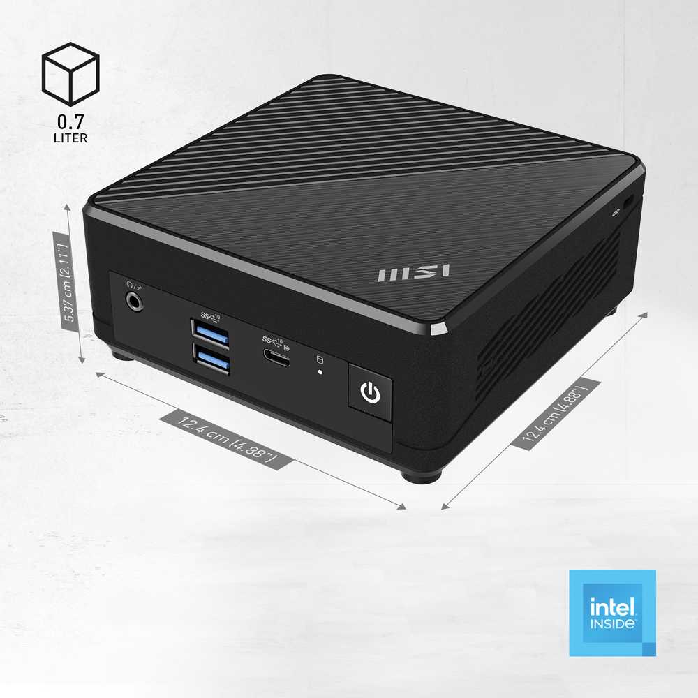 MSI Cubi N ADL N100 4GB/128GB SSD Windows 11 Pro ADL-007DE