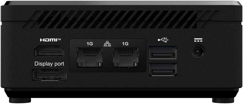 MSI Cubi N ADL S-254AT, Mini-PC - juodas, Windows 11 Pro