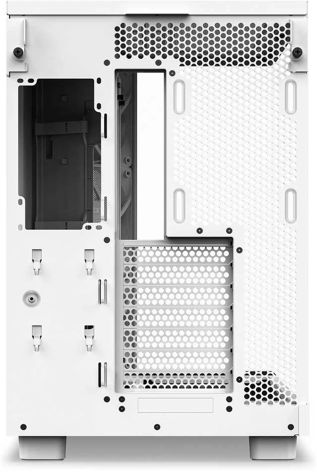 NZXT H6 Flow midi bokšto baltas kompiuterio korpusas