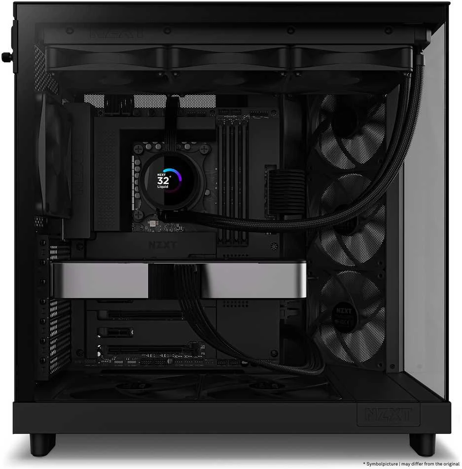 NZXT H6 Flow midi bokšto korpusas, juodas