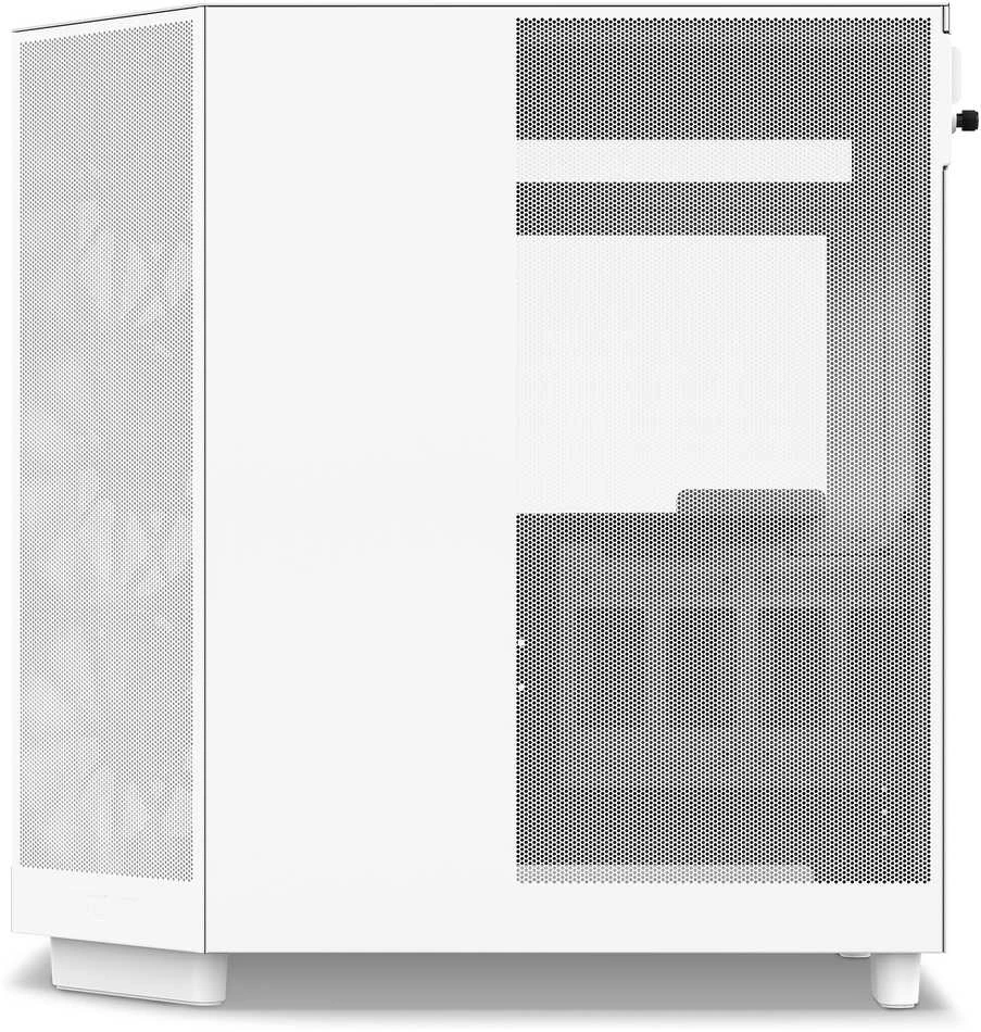 NZXT H6 Flow midi bokšto baltas kompiuterio korpusas