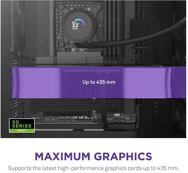 NZXT H9 Flow Midi Tower Juodas