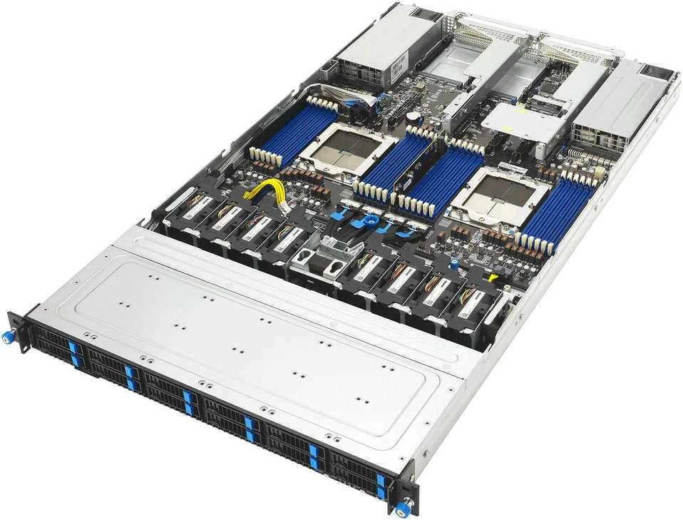 Serveris „Asus Rack“ platforma (1U) AMD RS700A-E13-RS12U