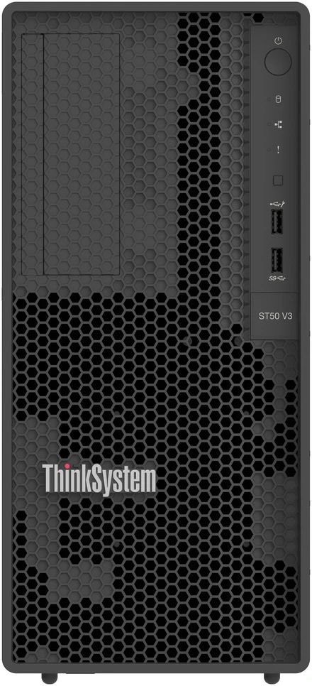 Serveris Lenovo ThinkSystem ST50 V3, 1,92 TB, Tower, Intel Xeon 6 6315P, 2,8 GHz, 16 GB DDR5-SDRAM, 500 W
