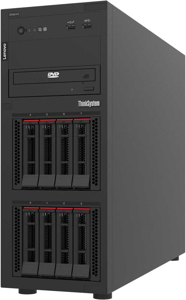 Serveris Serwer Lenovo Lenovo ThinkSystem ST250 V3 serwer Tower Intel® Xeon® 6353P 2,7 GHz 16 GB DDR5-SDRAM 800 W