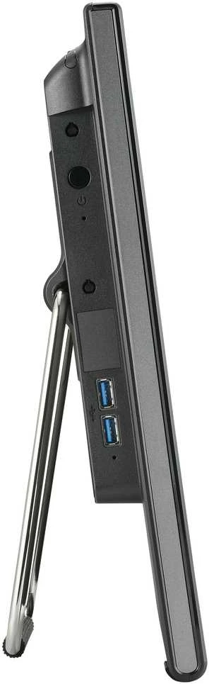 SHUTTLE XPC AIO Barebone X50V9U3 39,62cm 15,6Zoll Intel Core i3-1315U 2xSODIMM 64GB 2xM.2 1xSATA 1xHDMI Juodas