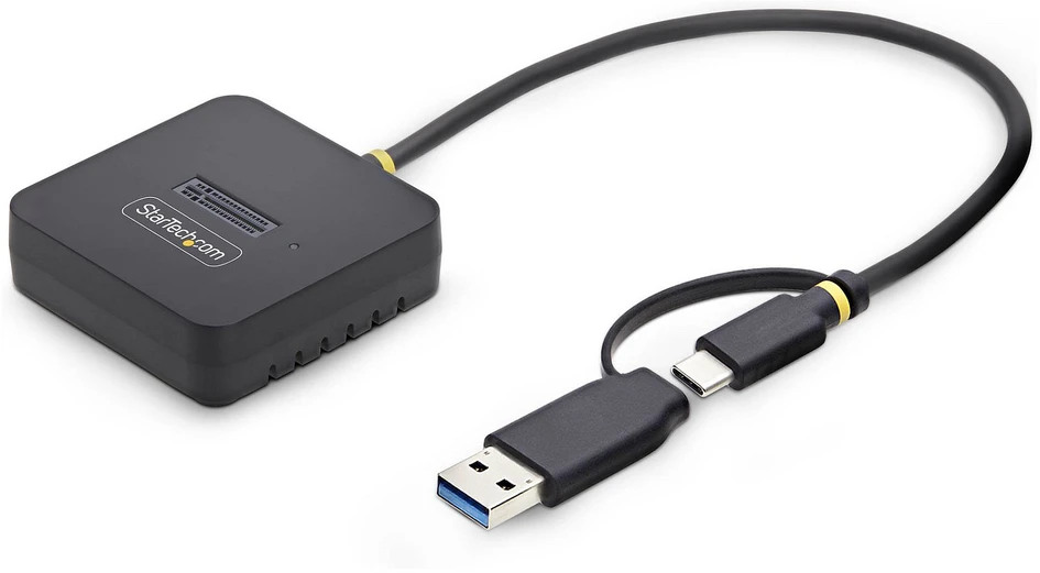 Kietasis diskas Doko stotelė StarTech STARTECH.COM USB-C i USB-A na M.2 NVMe Dock Adapteris 10Gbps Tool-Free zewnętrzny M.2 NVMe SSD Reader B+M i M-Key