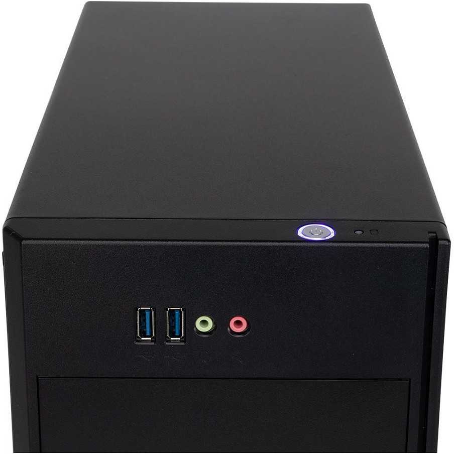 Stacionarus kompiuteris Komputer Accra TERRA PC-HOME 4000 Intel Core i3-14100 8GB DDR5 500GB SSD Mini Tower Juodas (EU1000125)