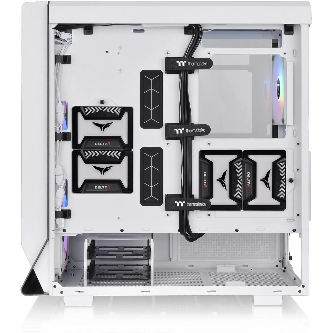 MIDI Thermaltake Ceres 500 TG ARGB Snow Baltas