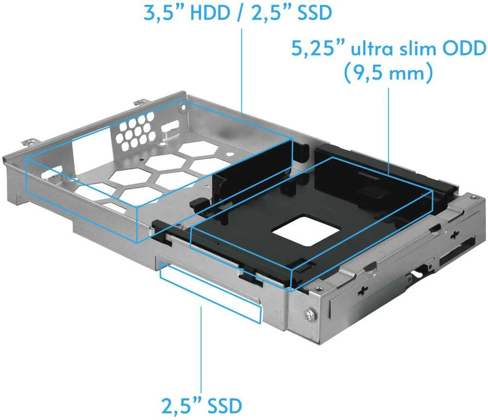 Kompiuterio korpusas CHIEFTEC BE-10B-300  2xUSB 3.0 2xUSB 2.0 PSU included 300W 80+ Bronze