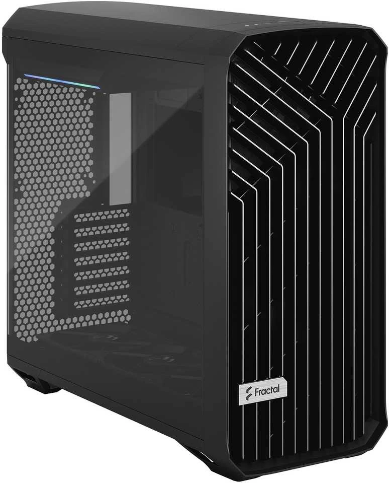 Fractal Design | Torrent Juodas TG Light Tint | Juodas | ATX
