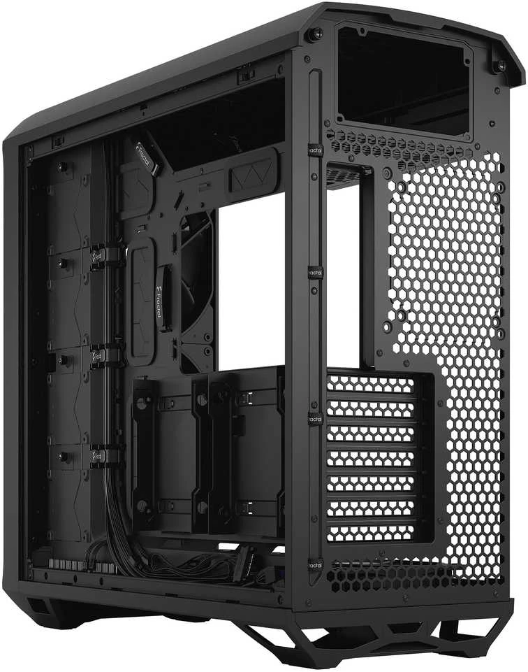 Fractal Design | Torrent Juodas TG Light Tint | Juodas | ATX