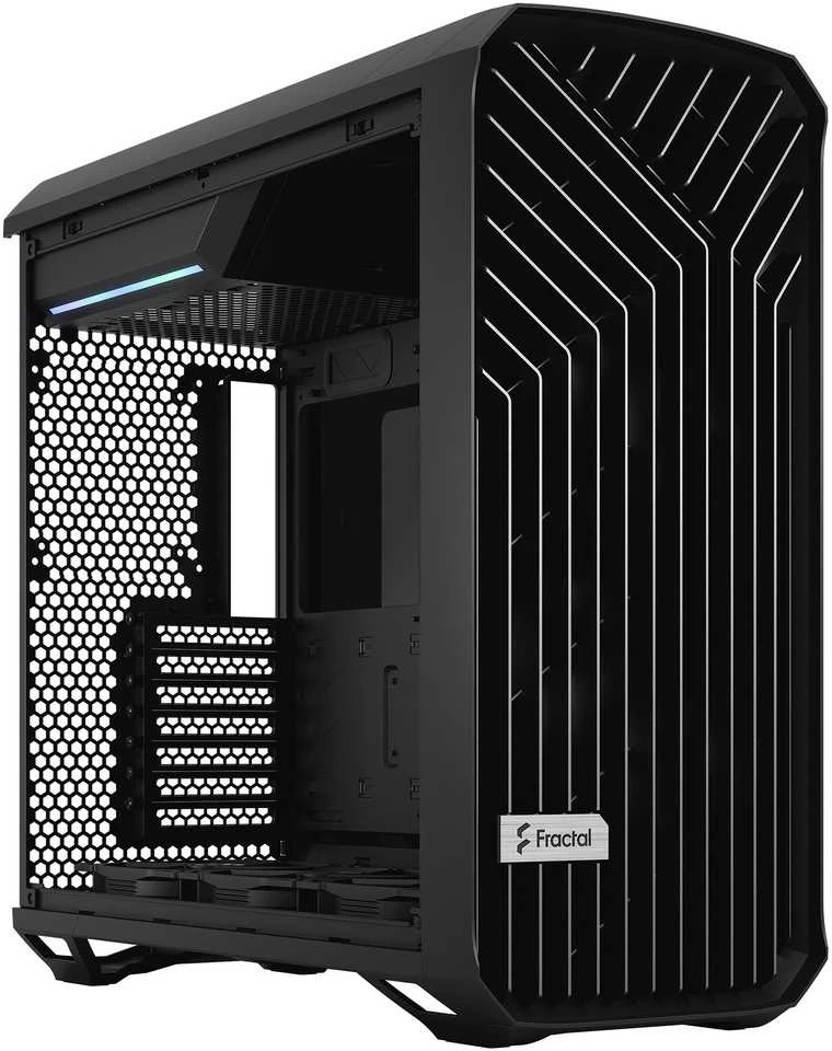 Fractal Design | Torrent Juodas TG Light Tint | Juodas | ATX