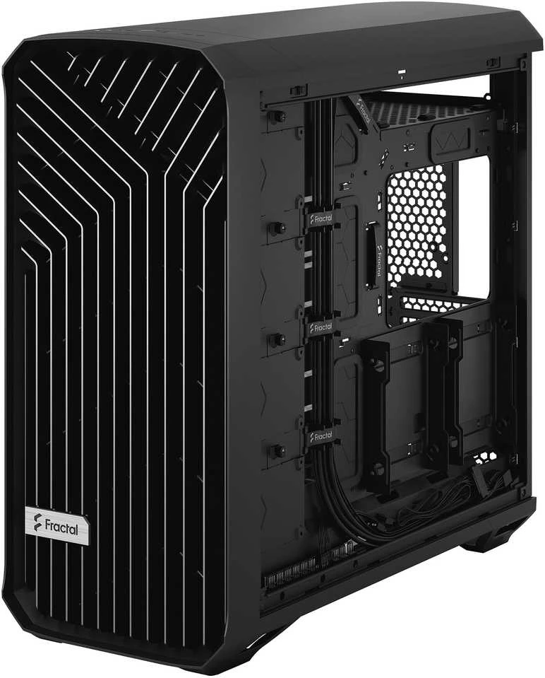 Fractal Design | Torrent Juodas TG Light Tint | Juodas | ATX