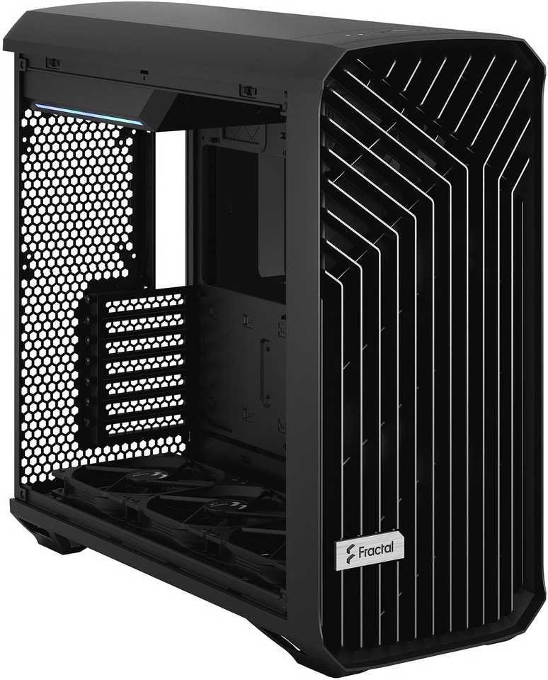 Fractal Design | Torrent Juodas TG Light Tint | Juodas | ATX
