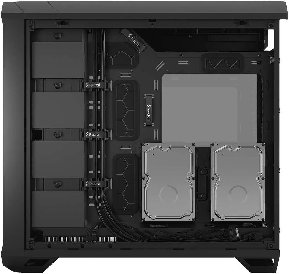 Fractal Design | Torrent Juodas TG Light Tint | Juodas | ATX
