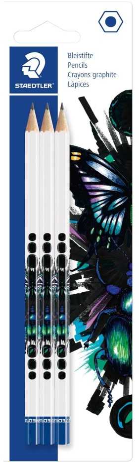 Staedtler Ołówek cool & cute HB komplektas 3 vnt. retail