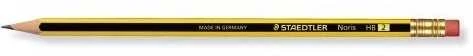 Staedtler Noris, HB, Juoda, Geltona, PEFC, 2 mm, 12 vnt., Vokietija