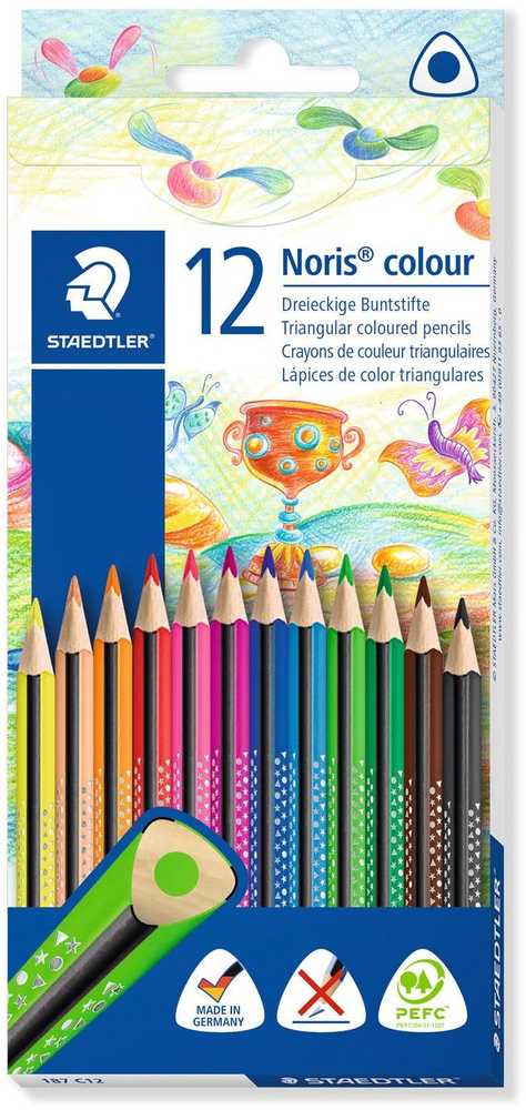 Staedtler Noris Colour spalvoti pieštukai, 16 vnt.
