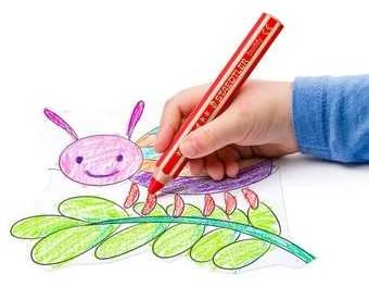Staedtler - Noris Junior Chunky 3in1 spalvoti pieštukai, 12 vnt. (+2 metai) (140 C12)